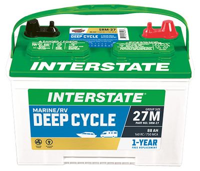 SRM-27 Interstate 600CCA 90AH