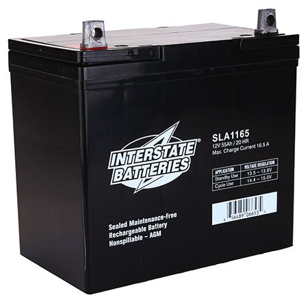 SLA1165 Interstate 12Volt 55Ah EP-SLA12-55I