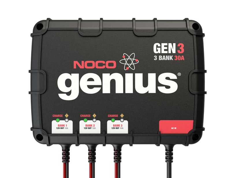 GEN3 NOCO Battery Charger 3Bank