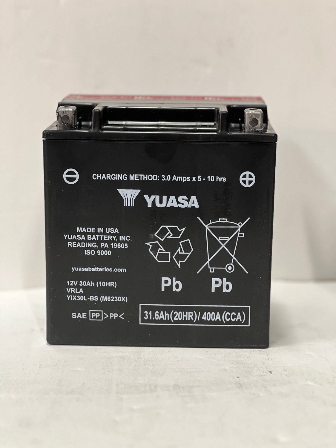 YIX30L-BS Yuasa 385CCA ETX30L