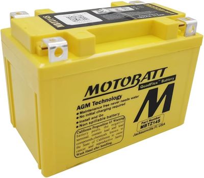 MBTZ14S MOTOBATT 190CCA YTZ14S