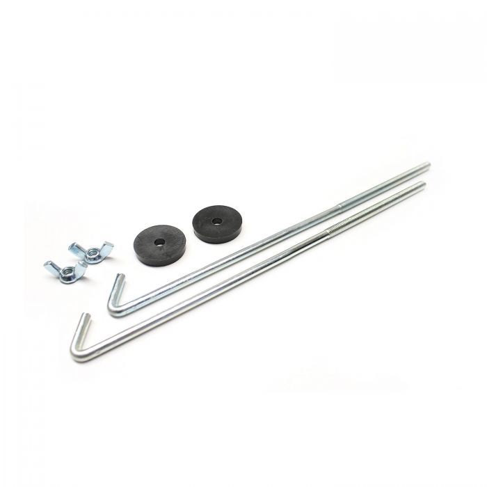 00243 Hold-down Bolts 10&quot; L Type