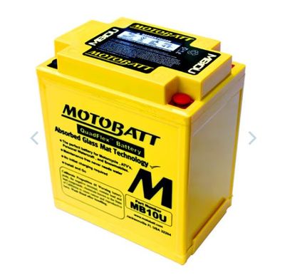 MB10U MOTOBATT 175CCA YB10L