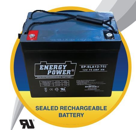 EP-SLA12-75I Energy Power 75Ah 8A24M
