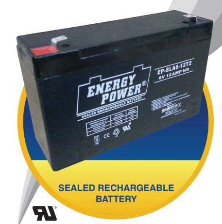 EP-SLA6-12T2 EnergyPower 6V12Ah