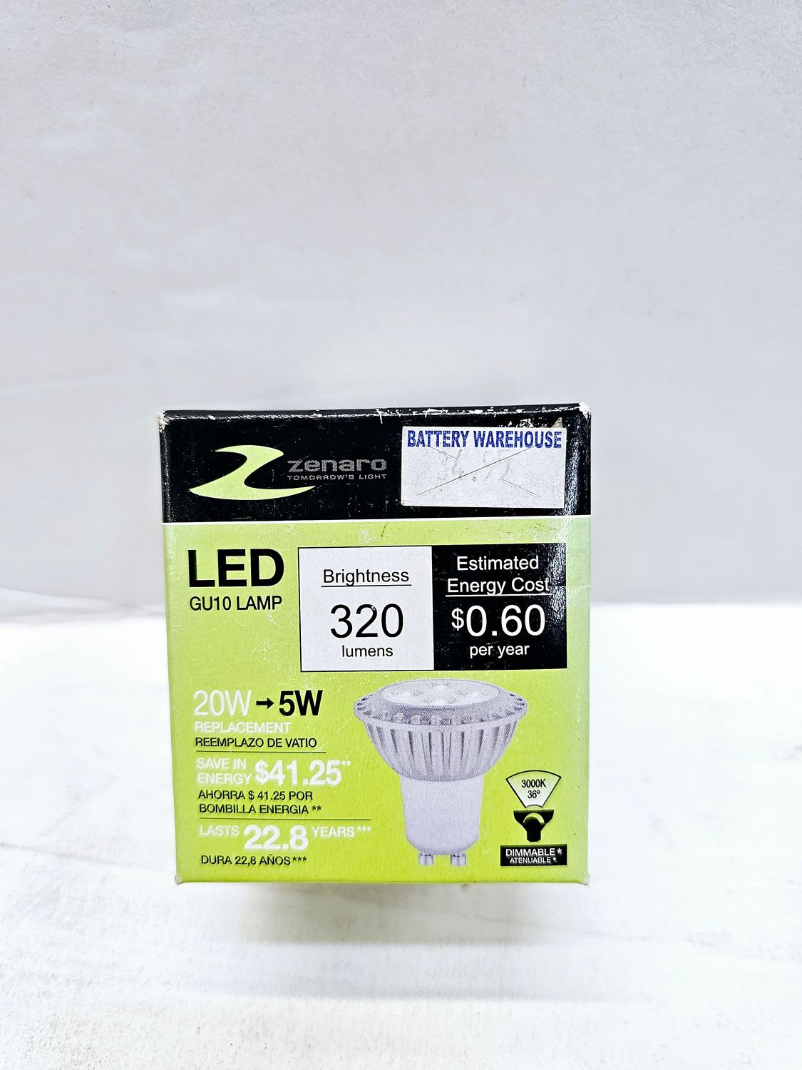 Z-00225 5W GU10 LED Zenaro