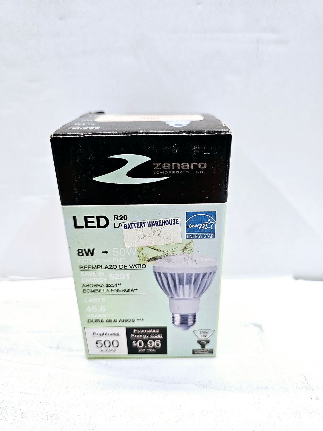 Z-00312 8W BR20 LED Zenaro