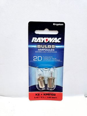 K2-2 Rayovac KPR102 K2 Bulbs