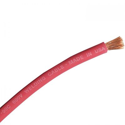 04716 2/0Ga Copper Welding Cable - Red