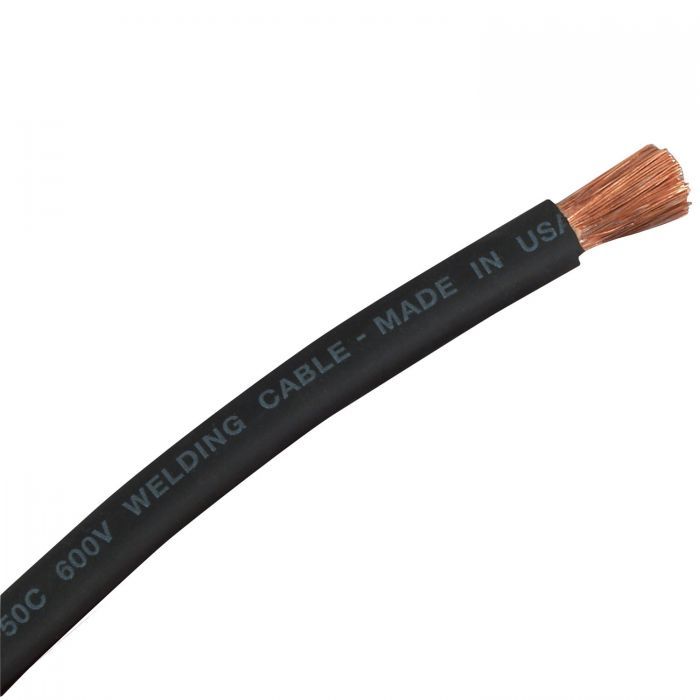 04717 2/0 Ga Copper Welding Cable - Black