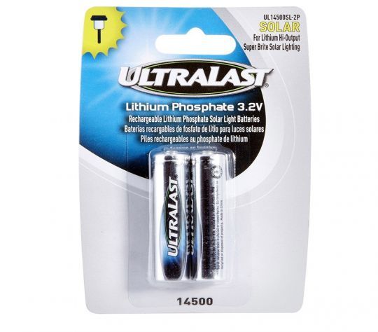 UL14500SL-2P LIP 3.2V 600mAh