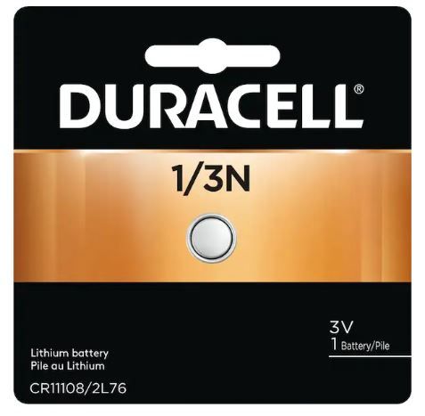 DL1/3NBPK Duracell CR1/3NB