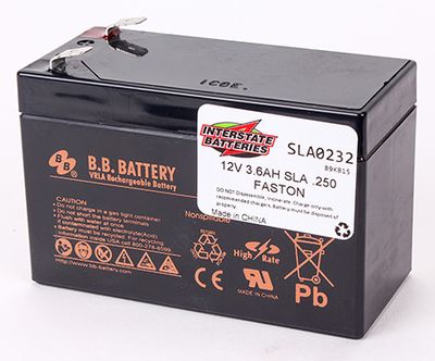 SLA0232 B.B. Battery SHR3.6-12