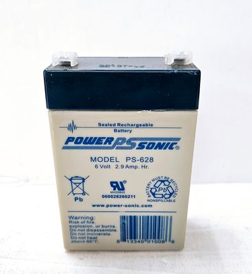PS-628 PowerSonic 6V 2.9Ah