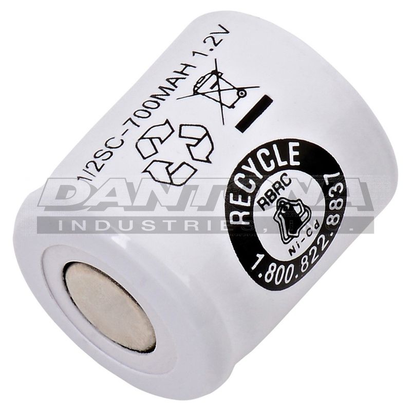 1/2SC-700 1.2V 700mAh 1/2 Sub C