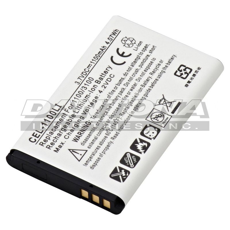 CEL-1100LI Nokia 3.7V 1050mAh