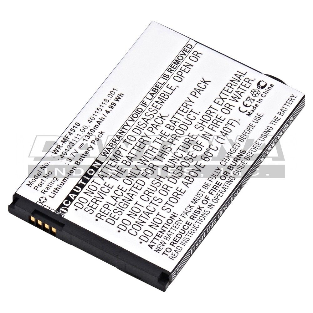 WR-MF4510 Novatel 3.7V 1350mAh
