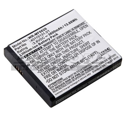 WR-MF6620 Novatel 3.8V 3600mAh