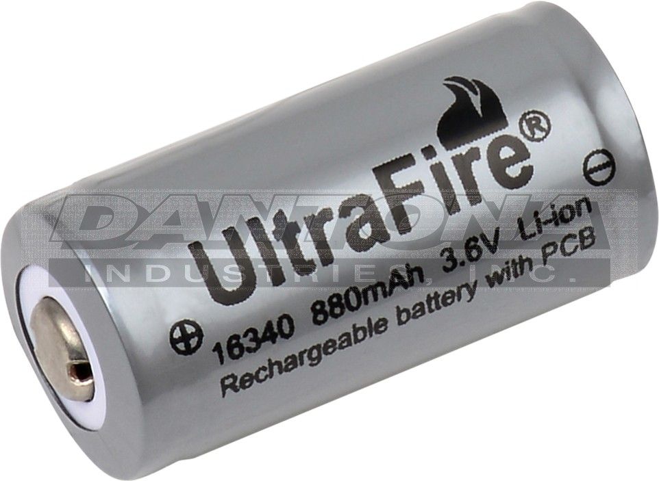 LION-1634-88-UF 3.6V 880mAh 16340