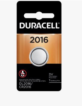 DL2016BPK Duracell CR2016