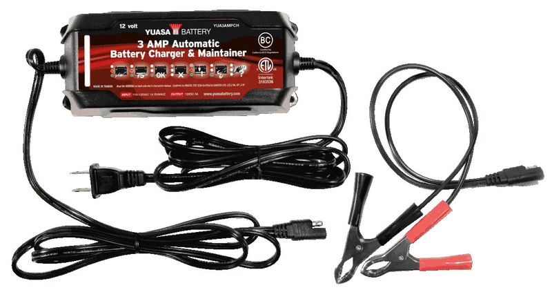 YUA1203000 Yuasa 3 Amp Charger