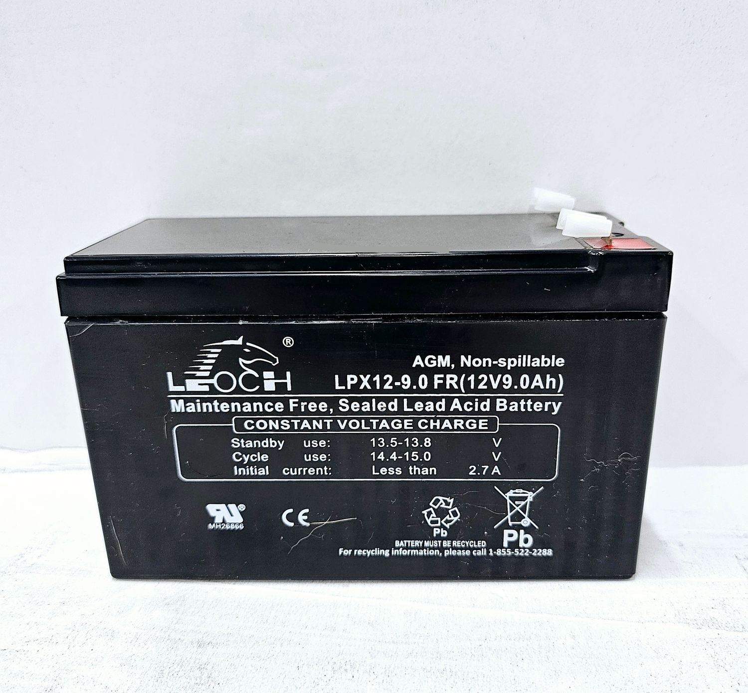 LPX12-9T2FR Leoch 12V 9Ah (F2)
