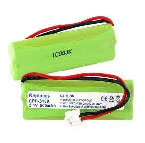 CPH-518D 2.4V 500mAh