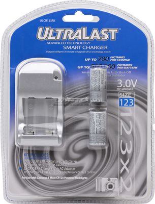 ULCR123RK UltraLast Chrg/2Batt