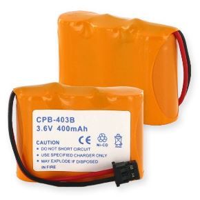 CPB-403B  3.6Volt 400mAh