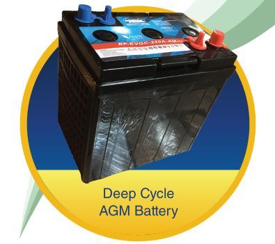 EP-EVGC-220A-AM 6Volt 220Ah T105-AES