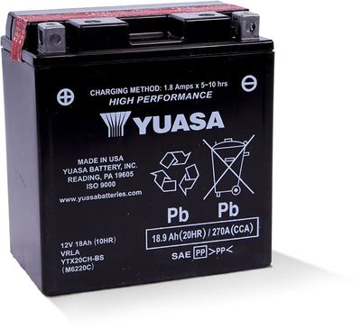 YTX20CH-BS Yuasa 270CCA