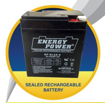 EP-SLA6-9 Energy Power 6V 9Ah