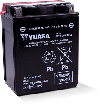 YTX14AH-BS Yuasa 210CCA ETX15