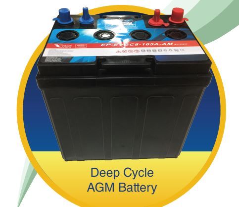 EP-EVGC8-165A-AM 8Volt 165Ah T875-AES