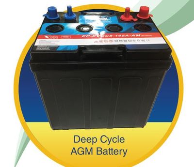 EP-EVGC8-165A-AM 8Volt 165Ah T875-AES