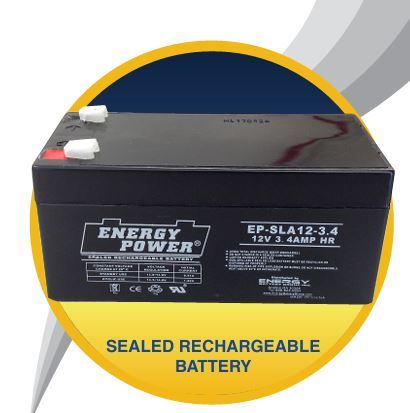 EP-SLA12-3.4 EnergyPower 12V 3.4Ah PS-1230
