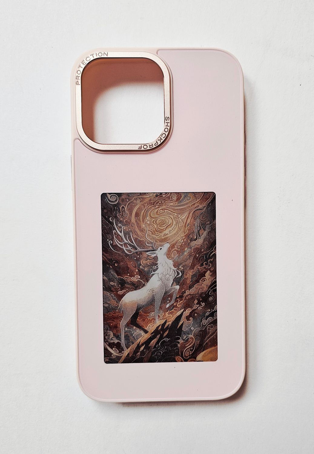 iPhone 16 Pro Max Pink Phone Case with Unicorn