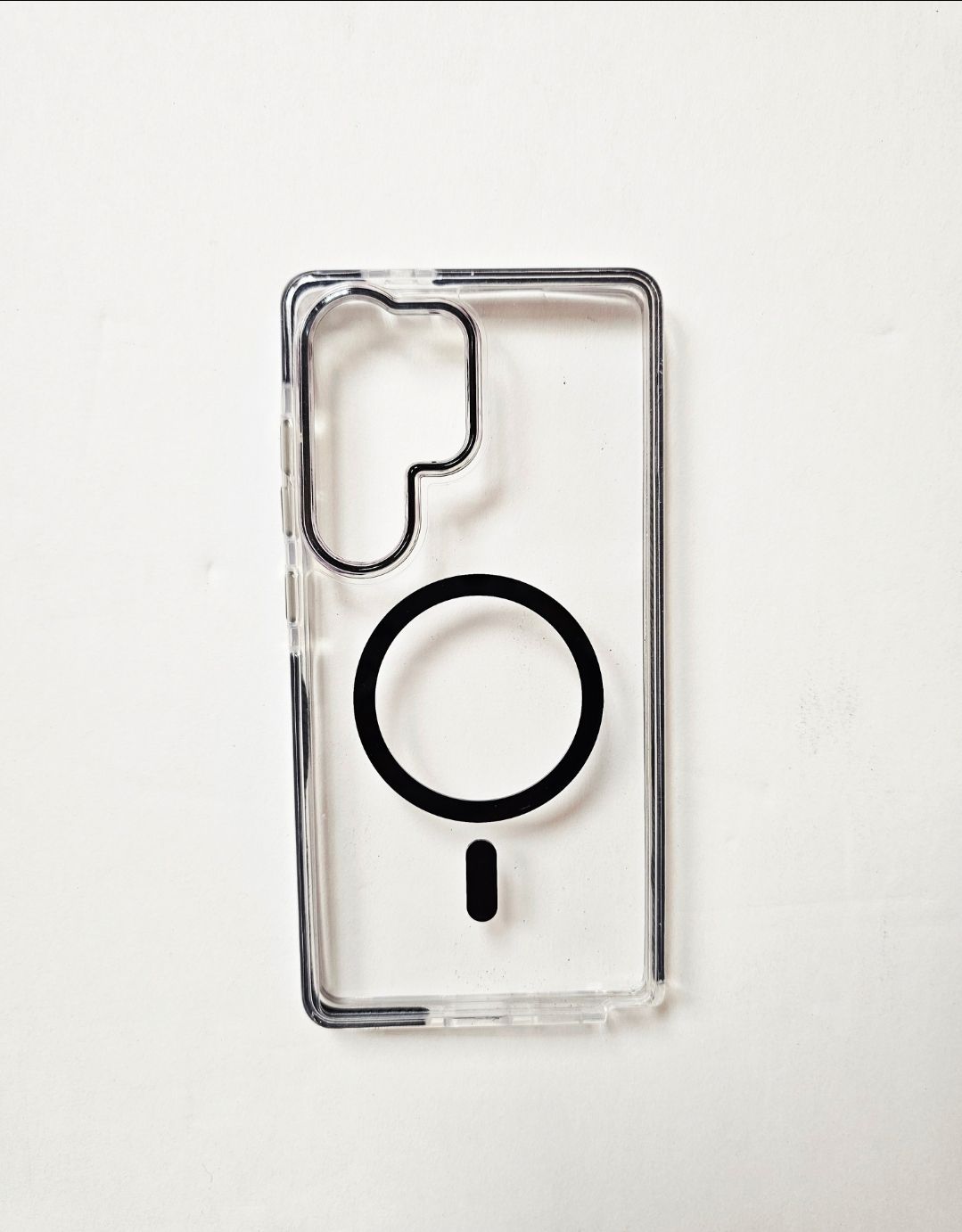 Samsung Galaxy S25 ULTRA Clear Black Phone Case Magnetic