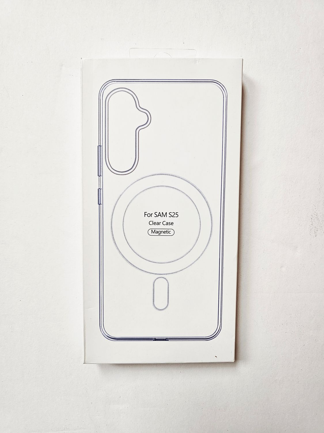 Samsung Galaxy S25 Clear Phone Case Magnetic