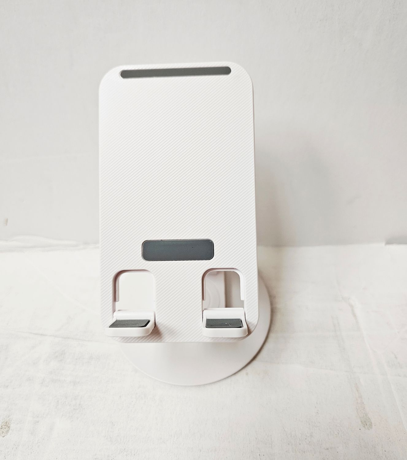 Phone Stand Holder - White Metal Base