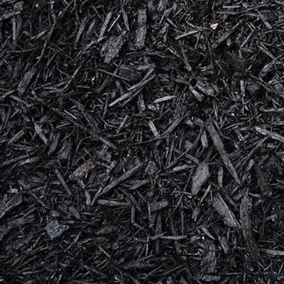 Deep rich black mulch, helps prevent weeds, keeps flower beds moist and adds that beautiful black color to your home&#39;s landscape.