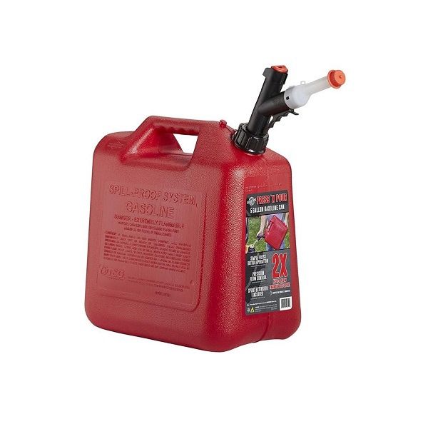 Gas Can 5gal Garage Boss Press &amp; Pour