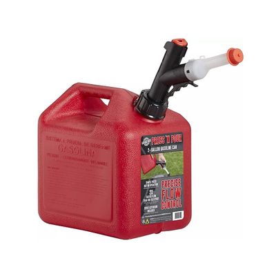 Gas Can 2gal Garage Boss Press &amp; Pour
