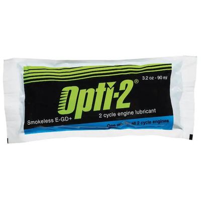 OPTI-2,  2.5gal Universal 2cycle Oil Mix 3.2oz Pouch