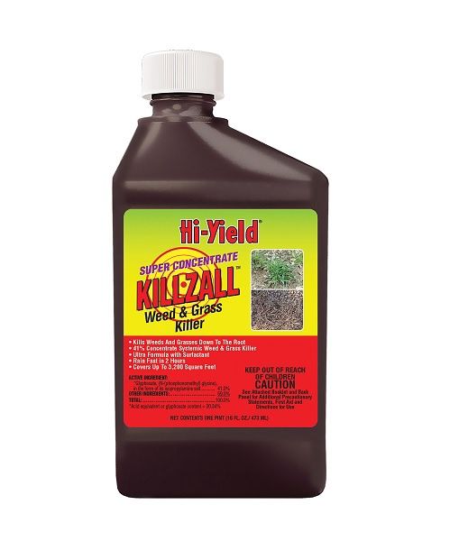 KILLZALL  Weed &amp; Grass Killer 16oz  Super Concentrate