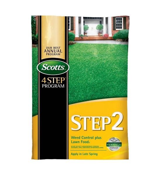 Scotts Step 2 Weed Control Plus Lawn Food Covers approx 5000 sq ft