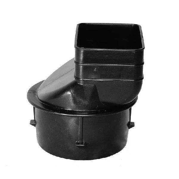 Down Spout Adapter Corrugated 2&quot; x 3&quot; x 4&quot;