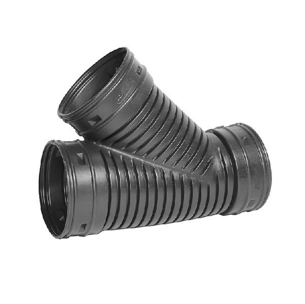 Wye 4&quot; Corrugated Drainage