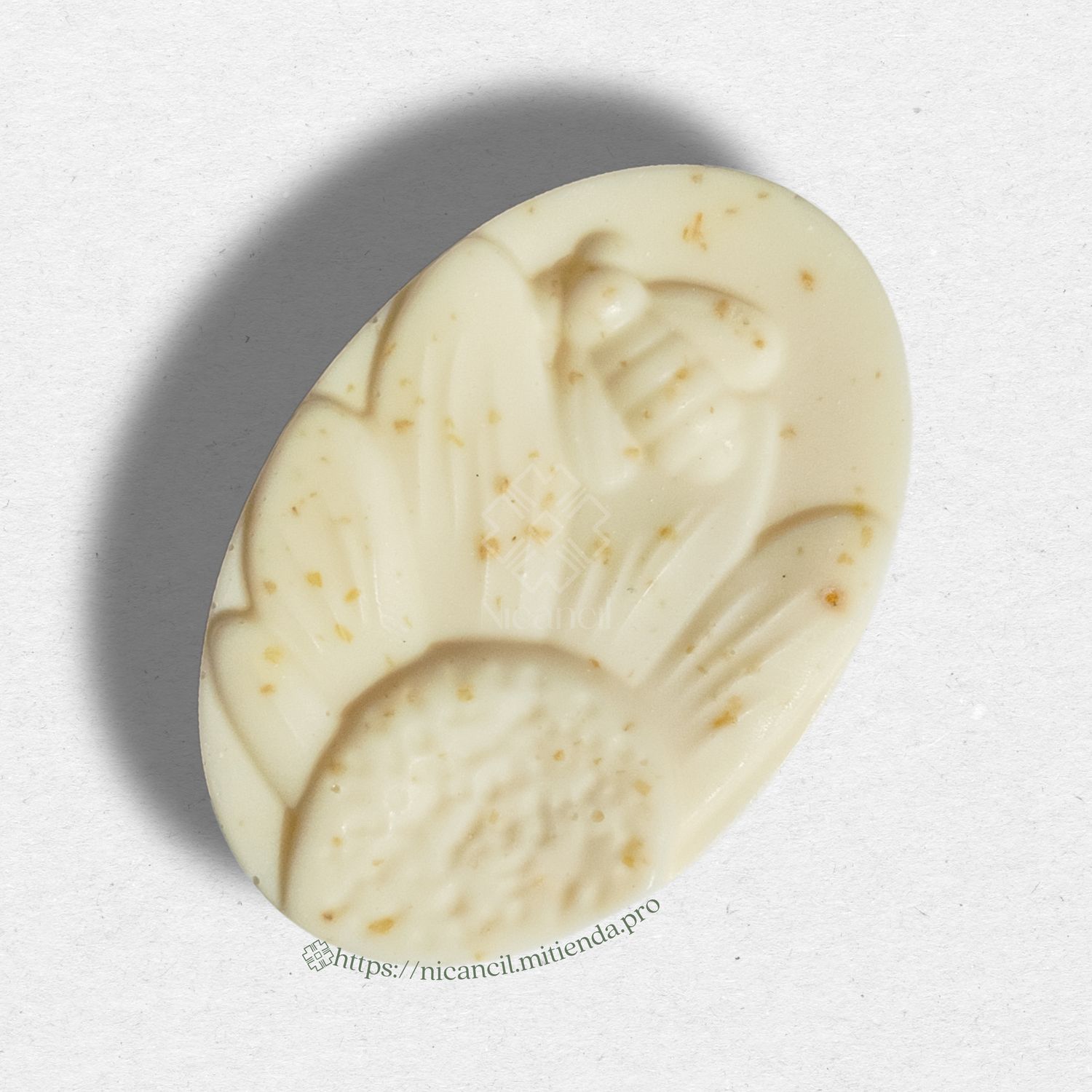 Jabón de avena y miel 100g