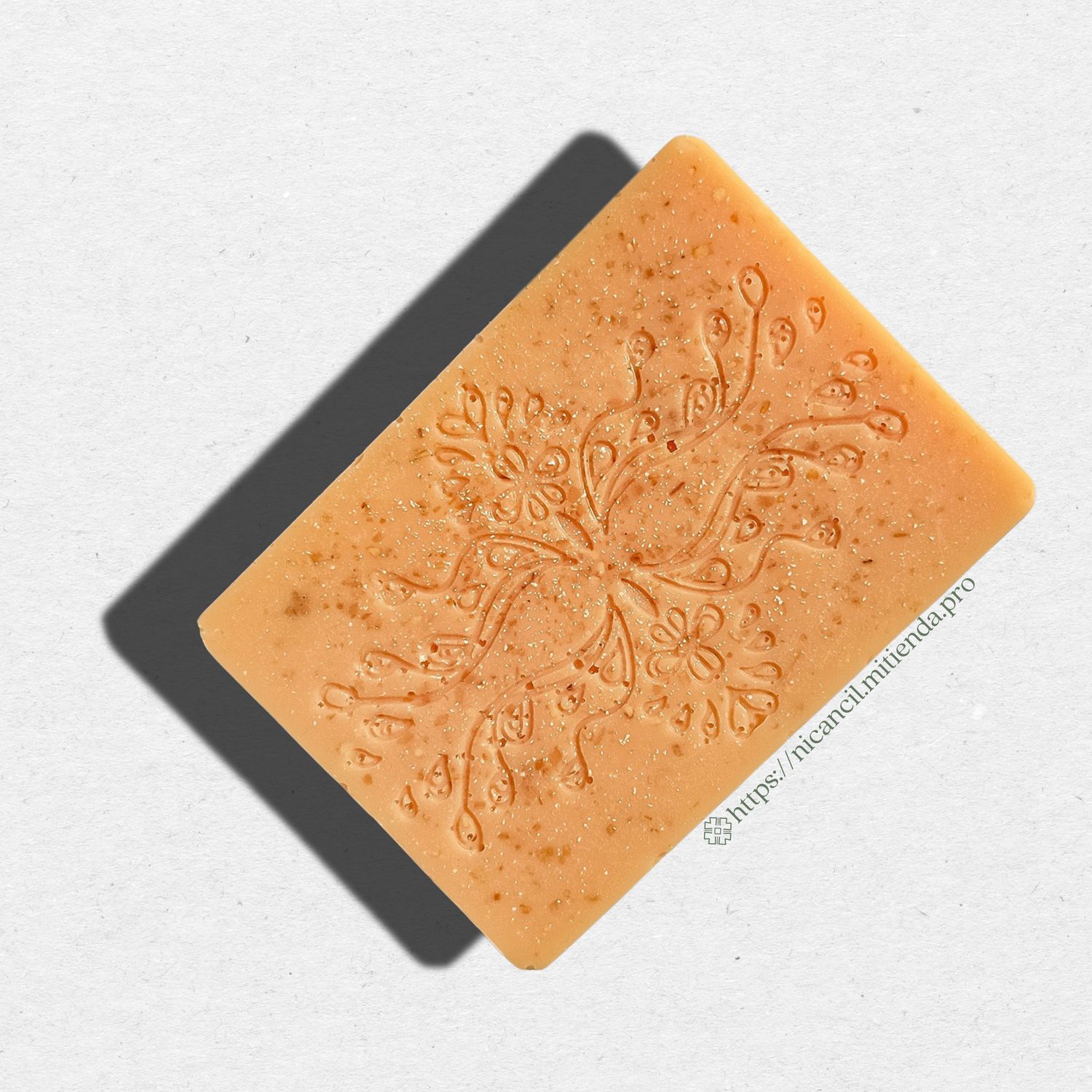 Jabón de avena y naranja 130g